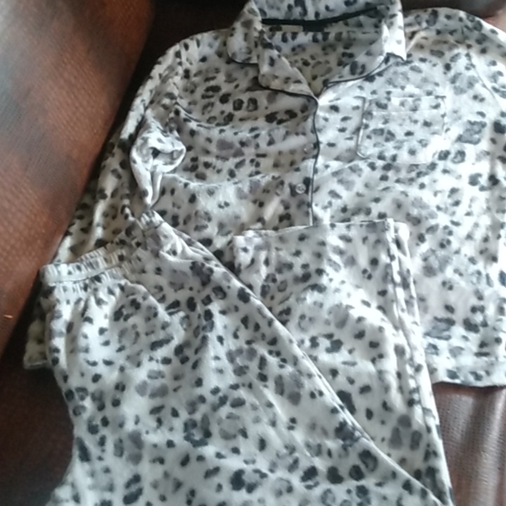 Covington Womens Cozy Fleece Pajamas- Size XL